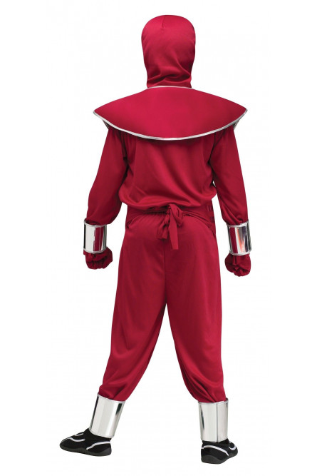 Детский красный костюм Ниндзя