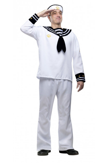 Белый костюм моряка
