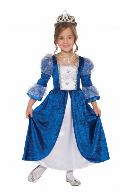 Детский Костюм принцессы в синем