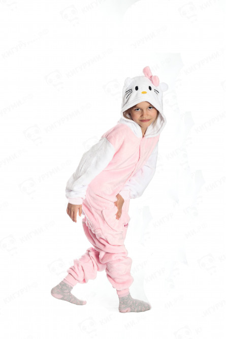 Детская пижама кигуруми Маленькая Кошка
