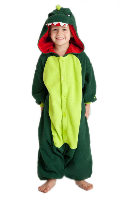 Детская пижама кигуруми Динозавр