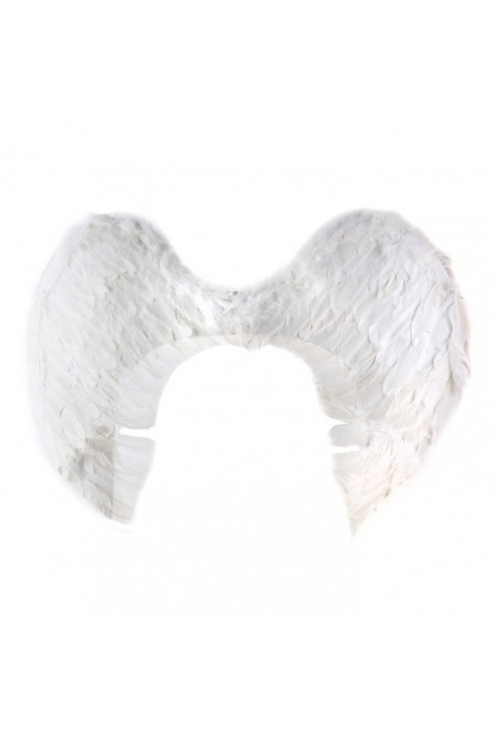 Крылья ангела белые 80 см