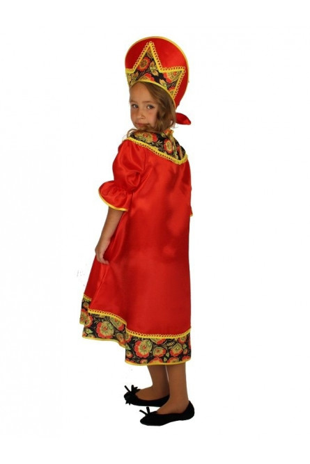 Детский костюм в стиле Хохлома