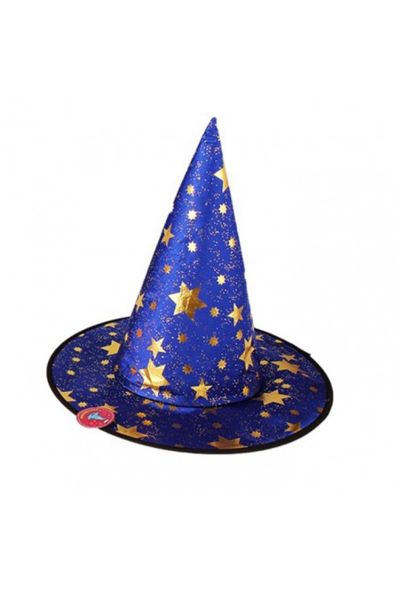 Синяя шляпа со звездами