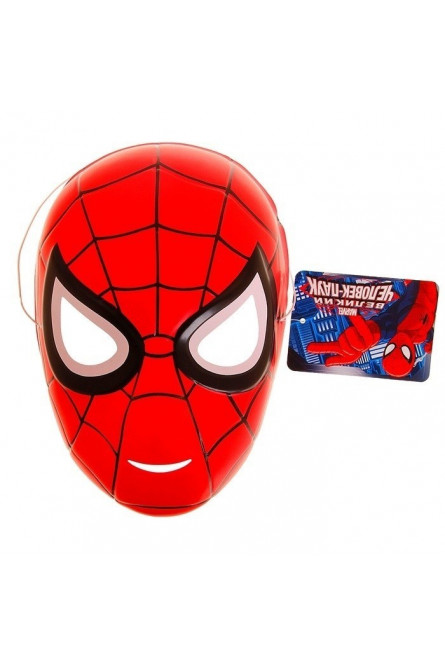 Пластиковая маска Человека-Паука