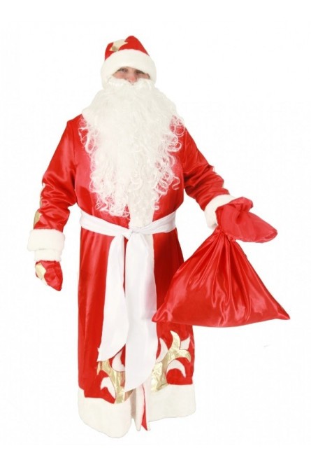 Роскошный костюм Деда Мороза