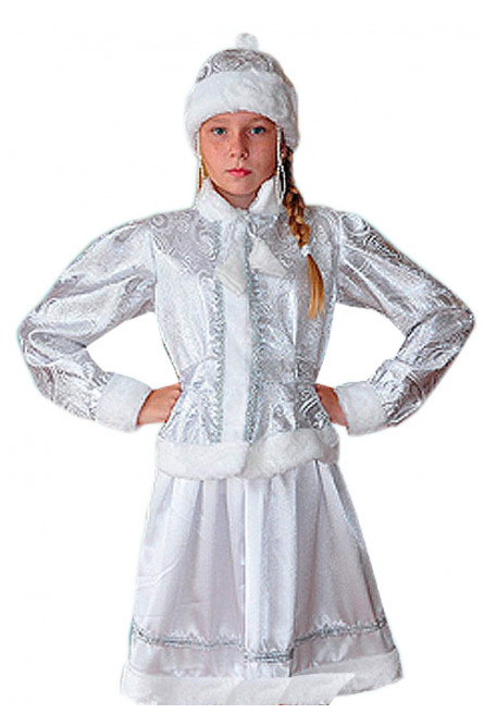 Подростковый костюм Снегурочки