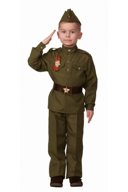 Детский костюм солдата