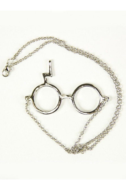 Серебряная подвеска очки Гарри Поттера