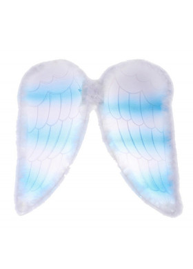 Бело-голубые ангельские крылья