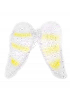 Бело-желтые ангельские крылья