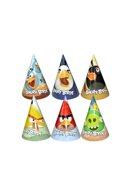 Праздничные колпаки Angry Birds