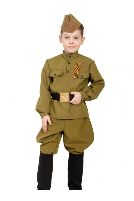 Детский костюм советского солдата