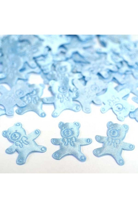 Голубое конфети Медвежонок