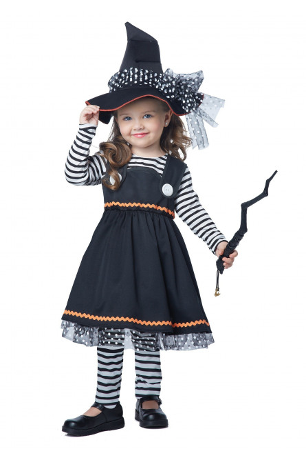 Детский костюм коварной ведьмочки