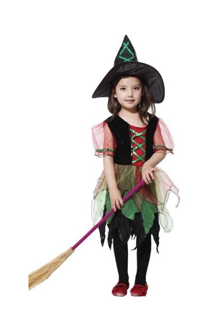 Детский костюм обаятельной ведьмочки