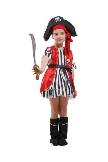 Детский костюм пиратской разбойницы