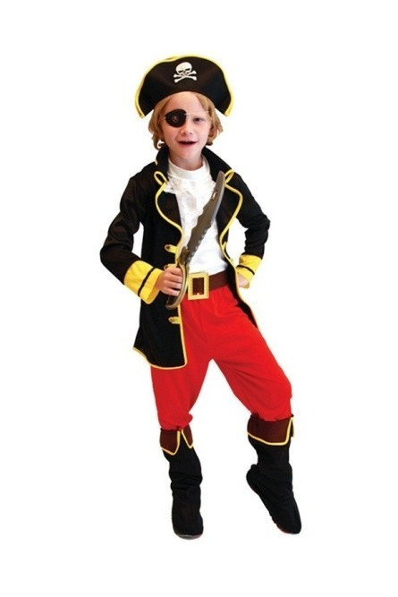 Детский костюм пиратского капитана