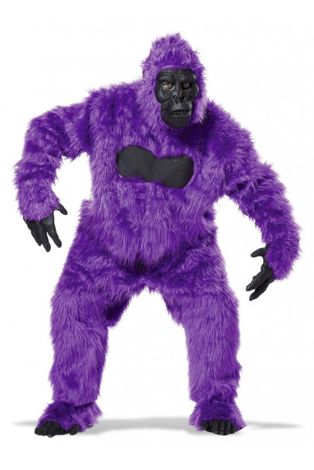 Костюм гориллы фиолетовый