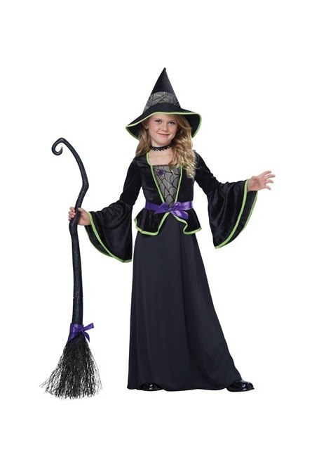 Детский костюм застенчивой ведьмы