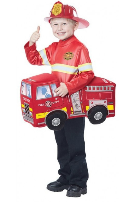 Детский костюм пожарной машины