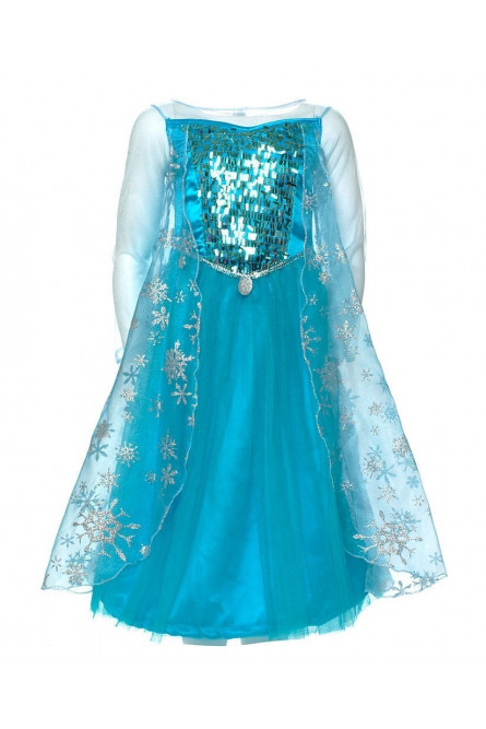 Платье Эльзы Фроузен с блестками