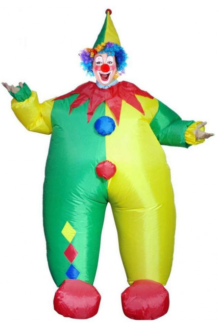 Надувной костюм Клоун