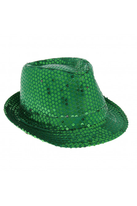 Зеленая световая шляпа