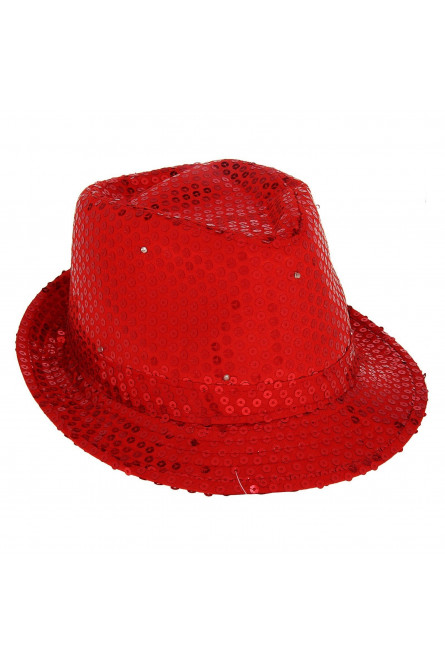 Световая красная шляпа