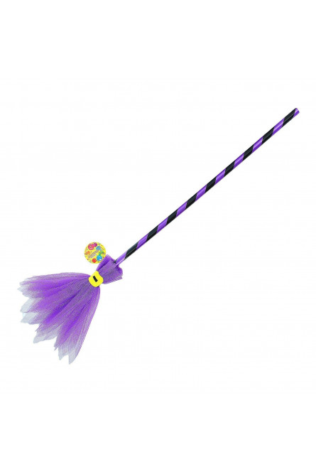 Карнавальная фиолетовая метелка