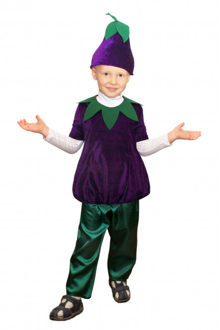 Детский костюм Баклажан
