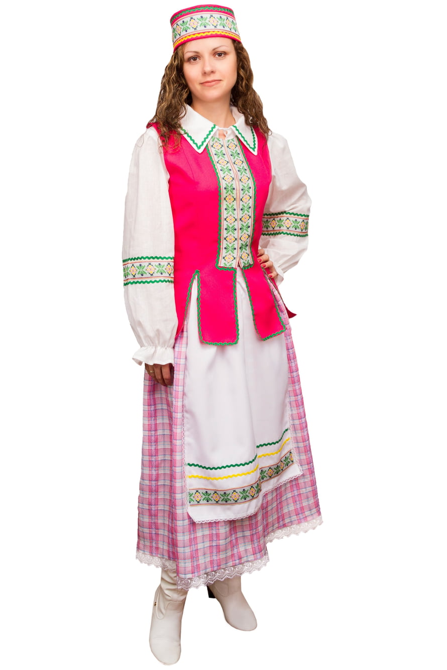 Белорусский народный костюм женский и мужской