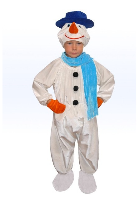 Плюшевый костюм Снеговика