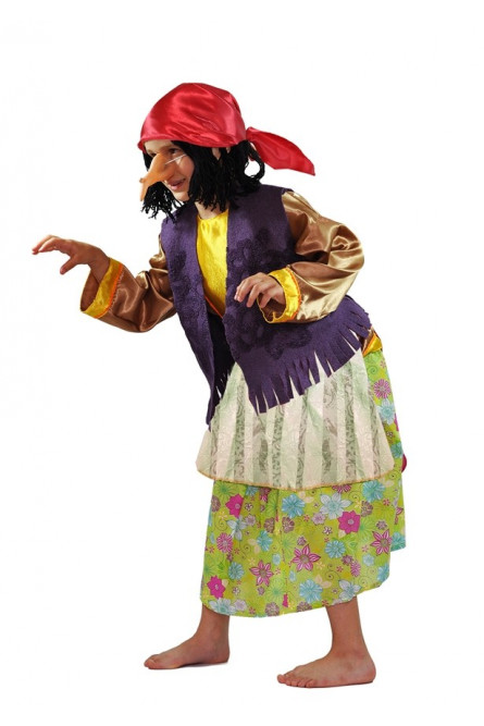 Цветочный костюм Бабы Яги