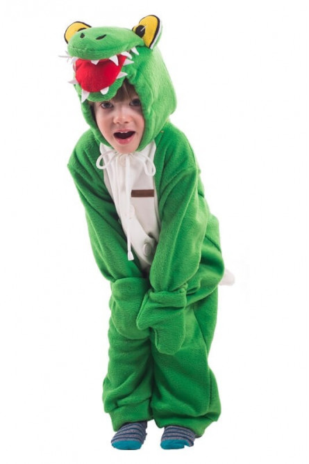 Детская пижама-кигуруми Крокодил