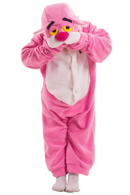 Детская пижама-кигуруми Розовая Пантеры