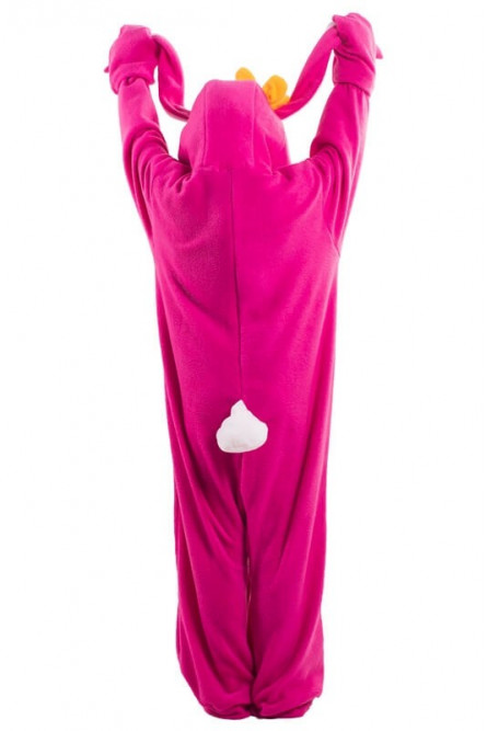 Детская пижама кигуруми Розовый заяц