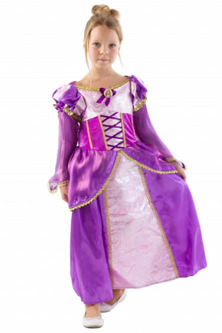 Фиолетовое платье Рапунцель