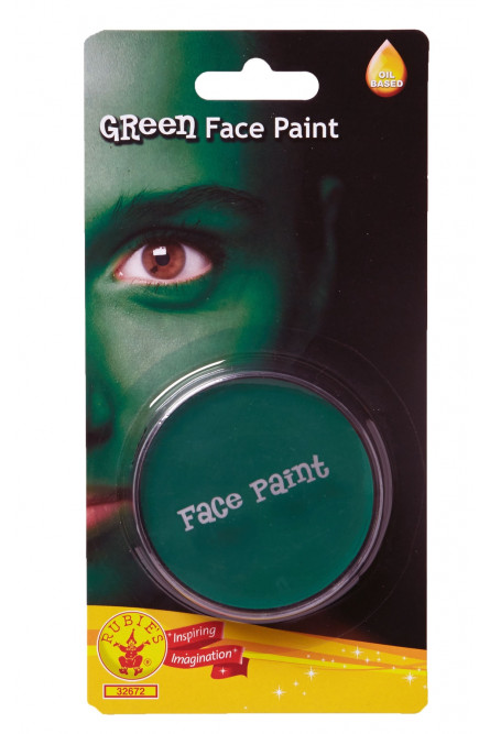 Зеленый грим-краска для лица
