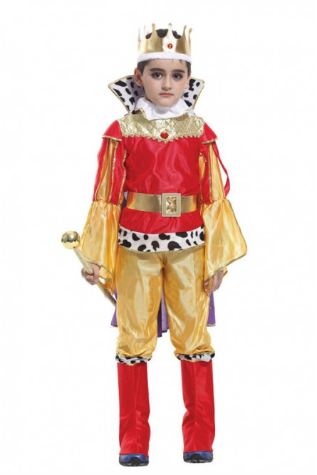 Детский костюм Юного Красно-золотого короля