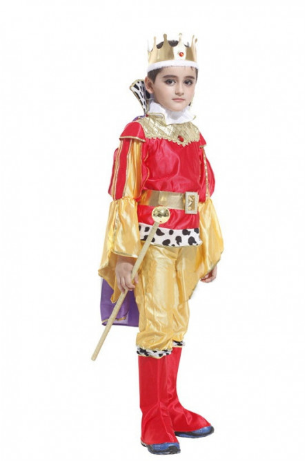 Детский костюм Юного Красно-золотого короля