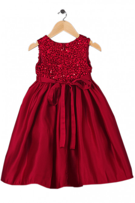 Красное платье для девочки