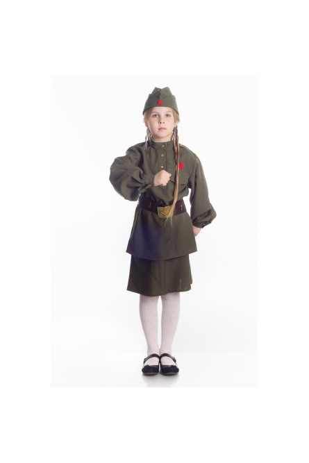 Детский костюм Девочки солдата