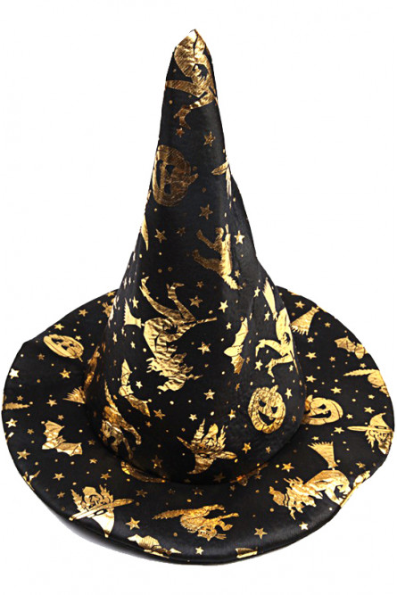Остроконечная шляпа на Хэллоуин