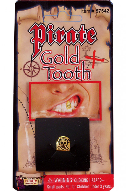 Зуб пирата золотой