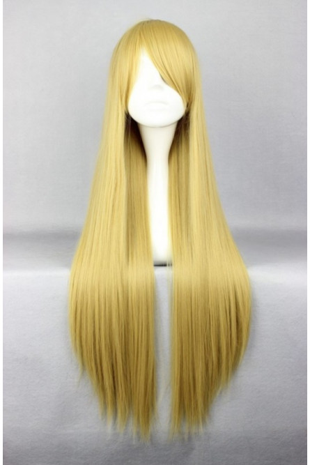 Длинный парик блонди