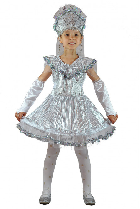 Детский костюм Девочки Снежинки