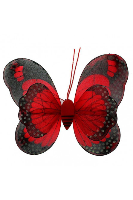 Красные крылья бабочки