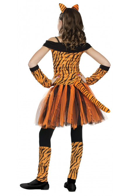 Детский костюм юной тигрицы