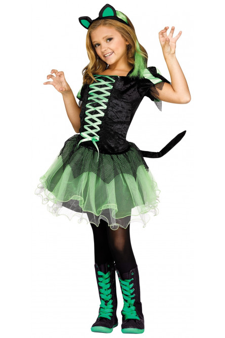 Детский костюм Зеленой кошечки